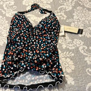 Profile tankini top, size 14